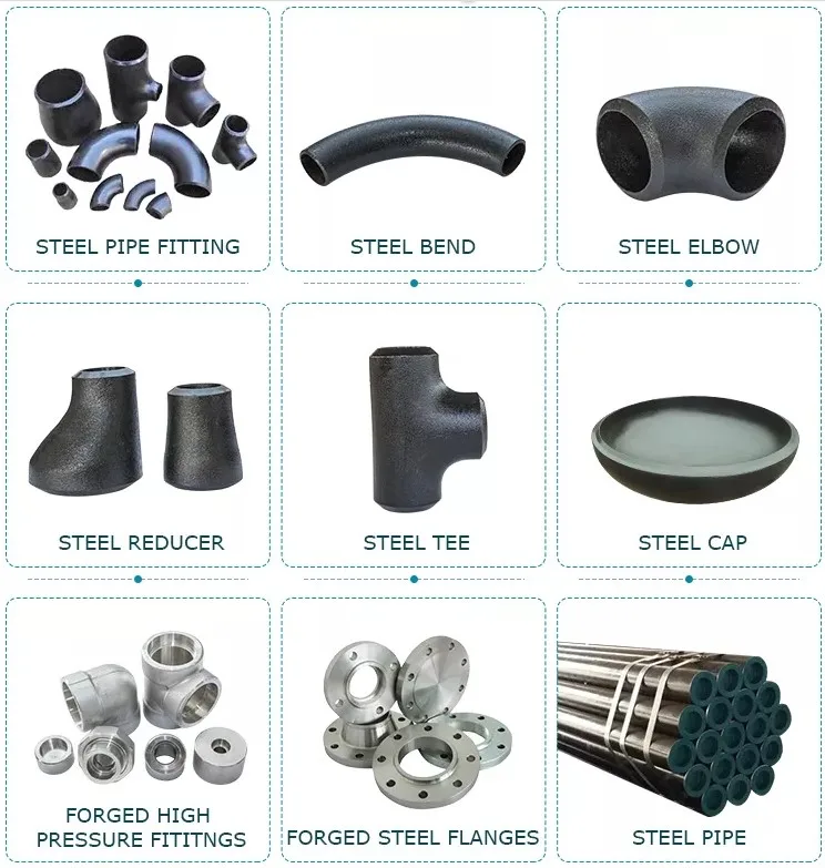 A234 WPB steel pipe fittings Schedule 40 carton steel 90 deg LR elbow Seamless Carbon Steel Elbow
