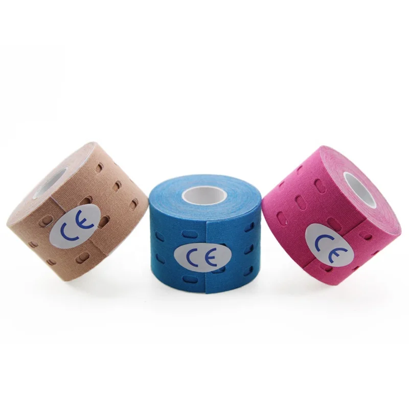 Punched Box Dynamic Breathable  Sports Athletic Tape Kinesiology Tape