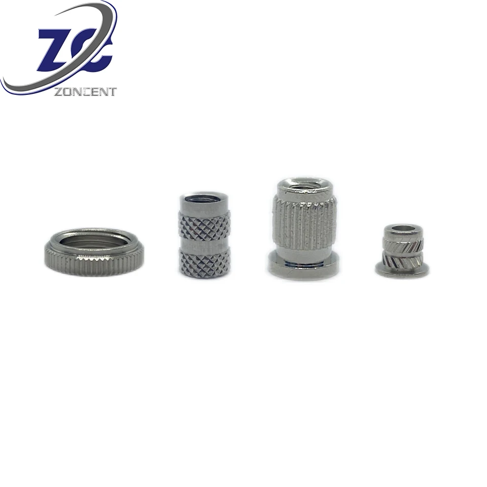 Customized Types S SS CLS CLSS SP M3 M4 M5 insert nut steel metal for PC board car and industry Heat Staking Threaded Inserts