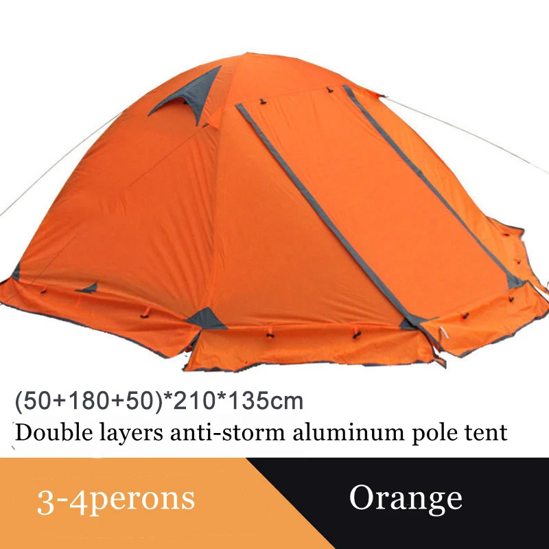 4 season outdoor camping tent Luxury wholesale online waterproof high quality camping tent 2-4 persons custom OEM carpas