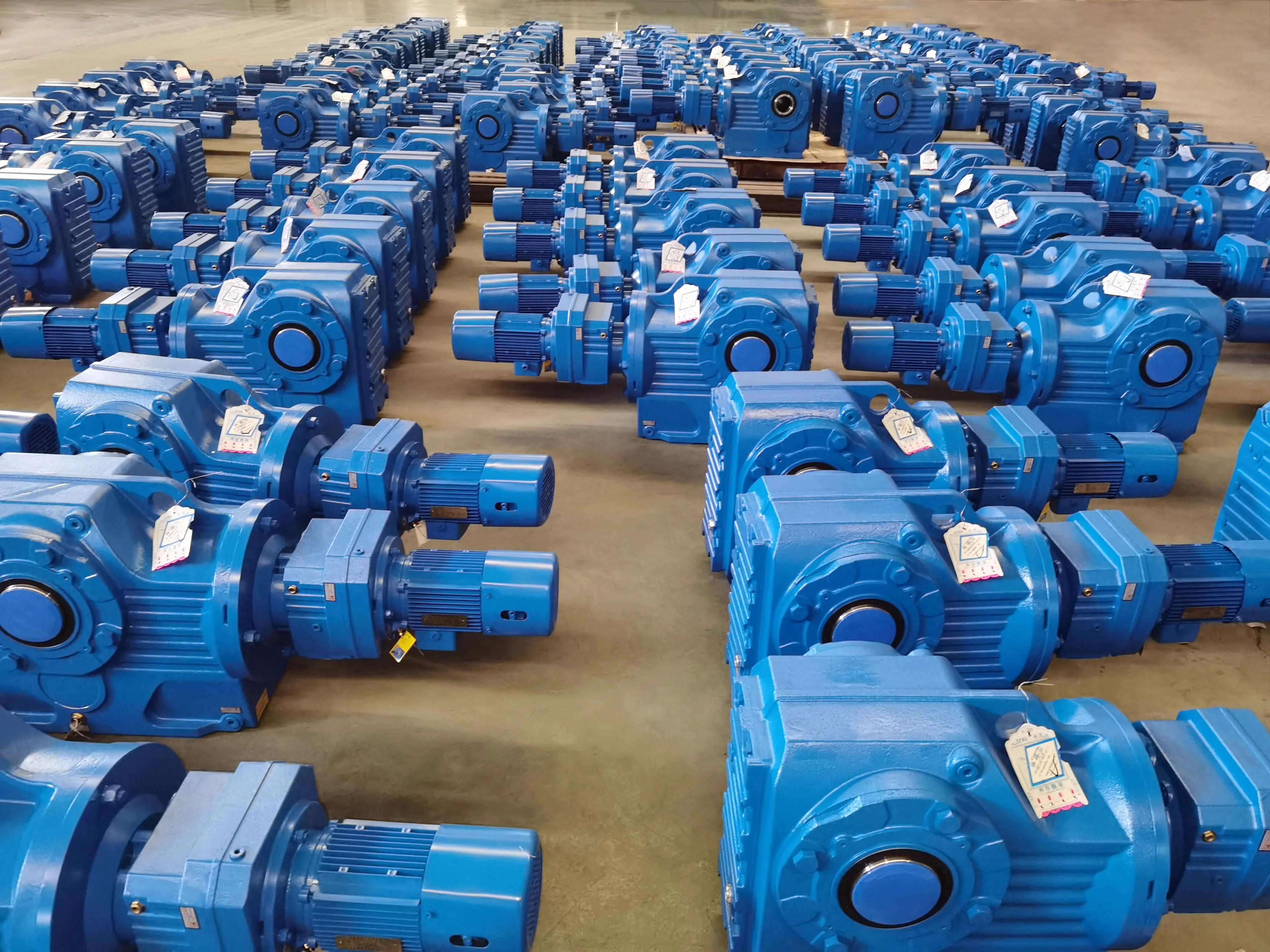 Helical gear K series reducer robot medical food machinery application horizontal gear reducer motor