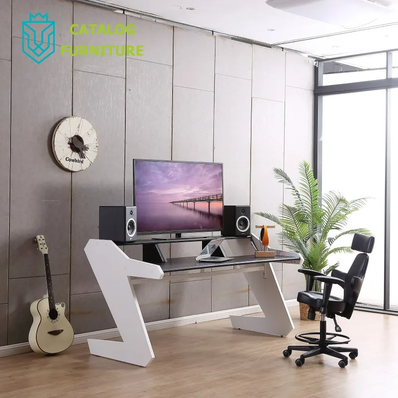 cool design style modern style studio desk music audio table MDF material music  desk - Online Shopping