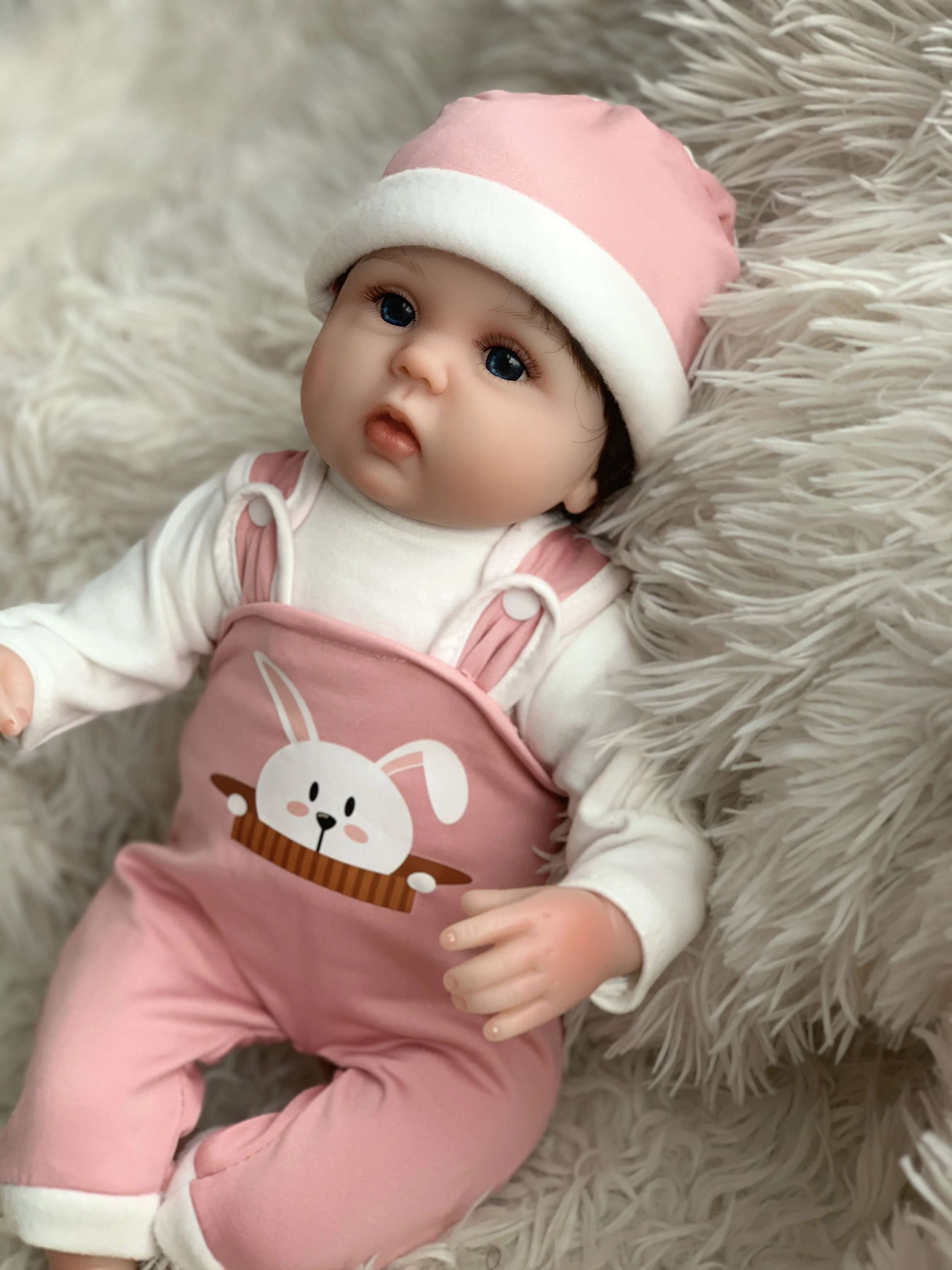 Walking Lovely Valentines 2024 Dummy Pacifier Munecas Para Adultos Morena Top Mature Ladybug Unpainted Skin Reborn Doll