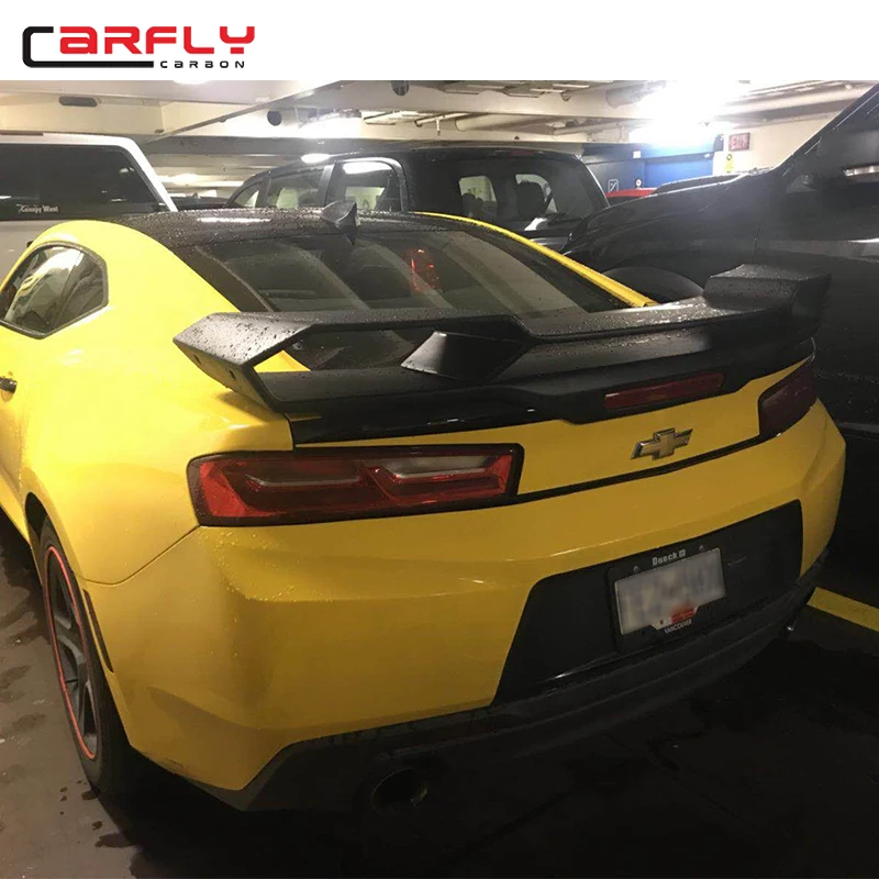 Заднее крыло из углеродного волокна для Camaro 2016-2018 для chevrolet, УГЛЕРОДНЫЙ спойлер