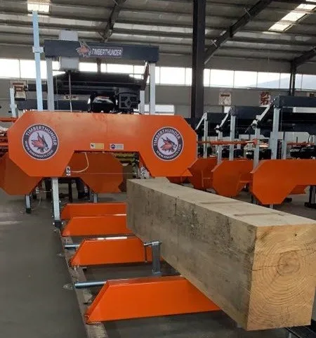  Sawmill world горизонтальная Портативная ленточная пила для резки дерева продажи