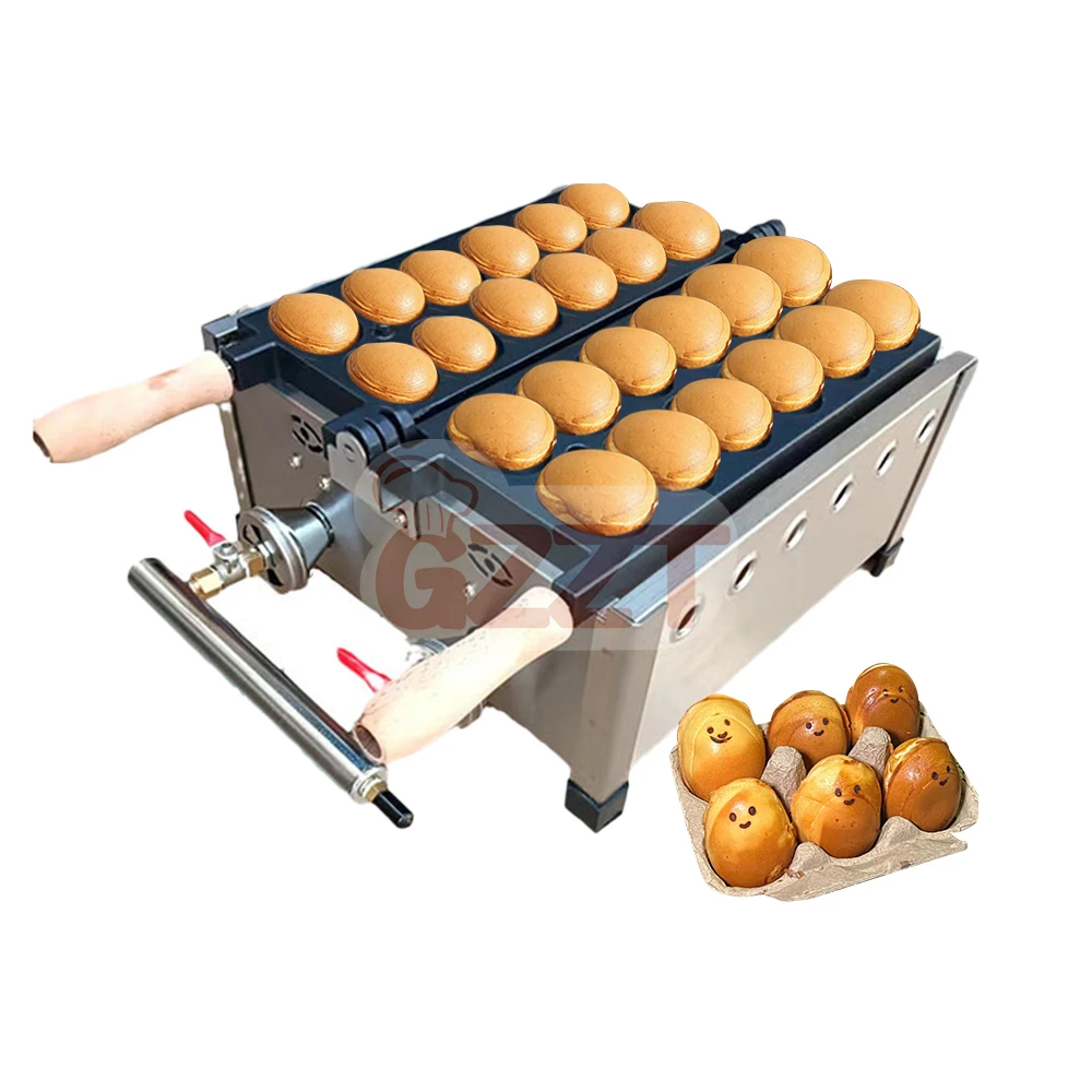 Custom Logo pattern Commercial Smile Electric/gas Egg Waffle Machine With Ce Customized 220v 110v