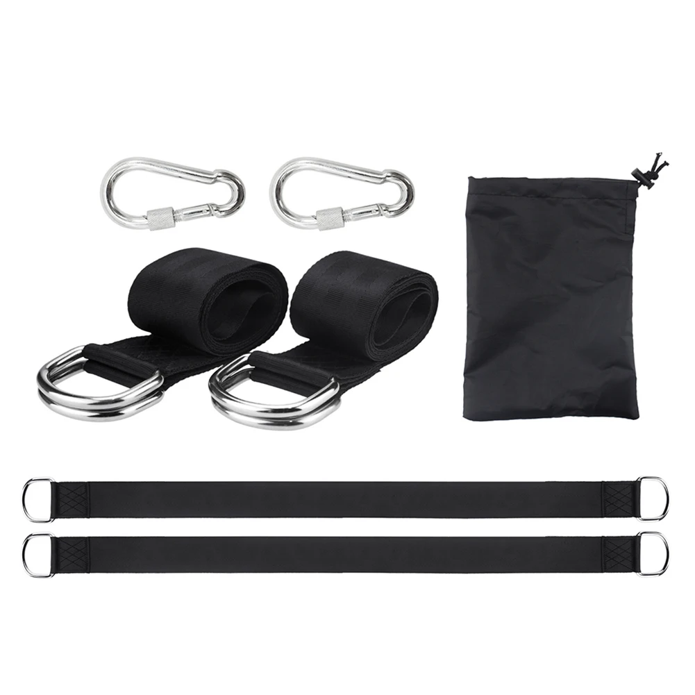 Hot Selling Adjustable Straps Hold Heavy Duty Carabiners Hammock Hanging Tree Swing Straps