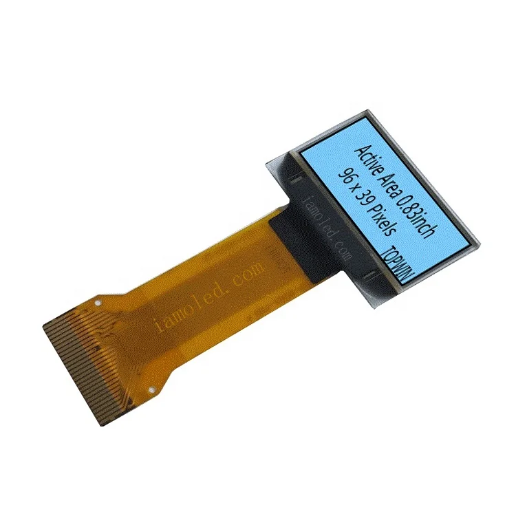 Oled-дисплей 0,82 дюйма, 0,83 дюйма, 96x39 разрешения, DC
