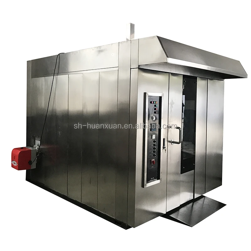 Tunnel Industrial For Cake High Quality 32 Trays Electric/gas/diesel Oil Hot Air Convection Rotary Oven With Ce