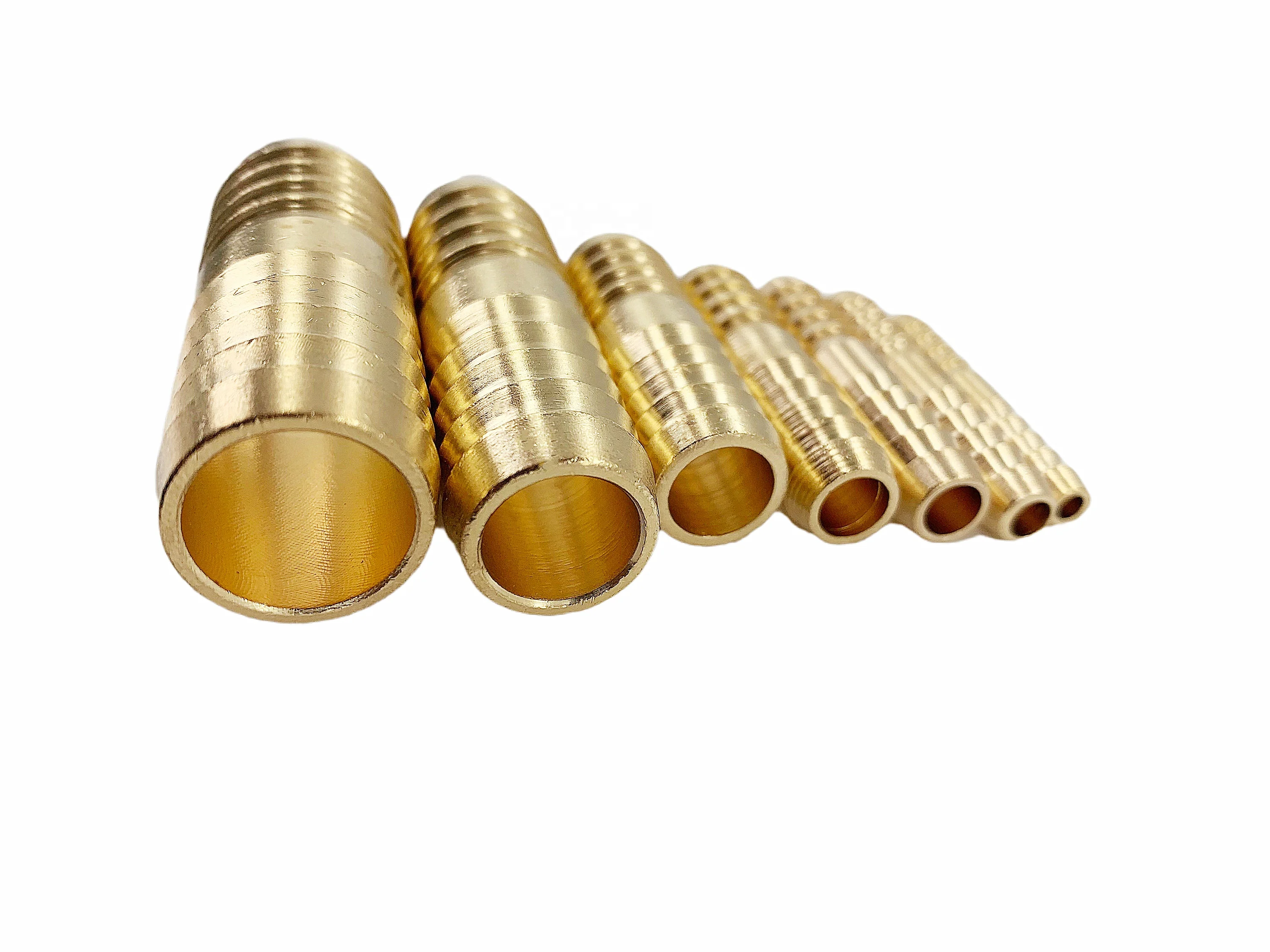 China Manufacturer Brass Hose Barb Pneumatic Male Hose Fitting  Anti Rust High Quality Brass Hose barb connector copper fitting