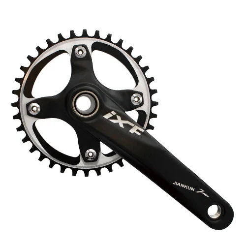 Bike Crank and Crankset MTB mountain bike crank 170mm Al-alloy crankset 104 BCD CrMo steel32-48T 27/30 speed