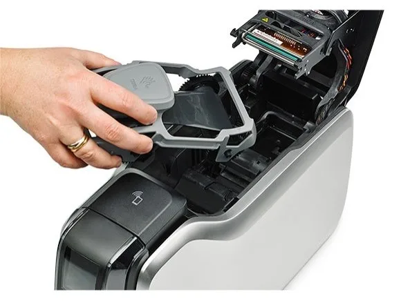 Zebra high performance ID card printer ZC300 SMART CARD PRINTER