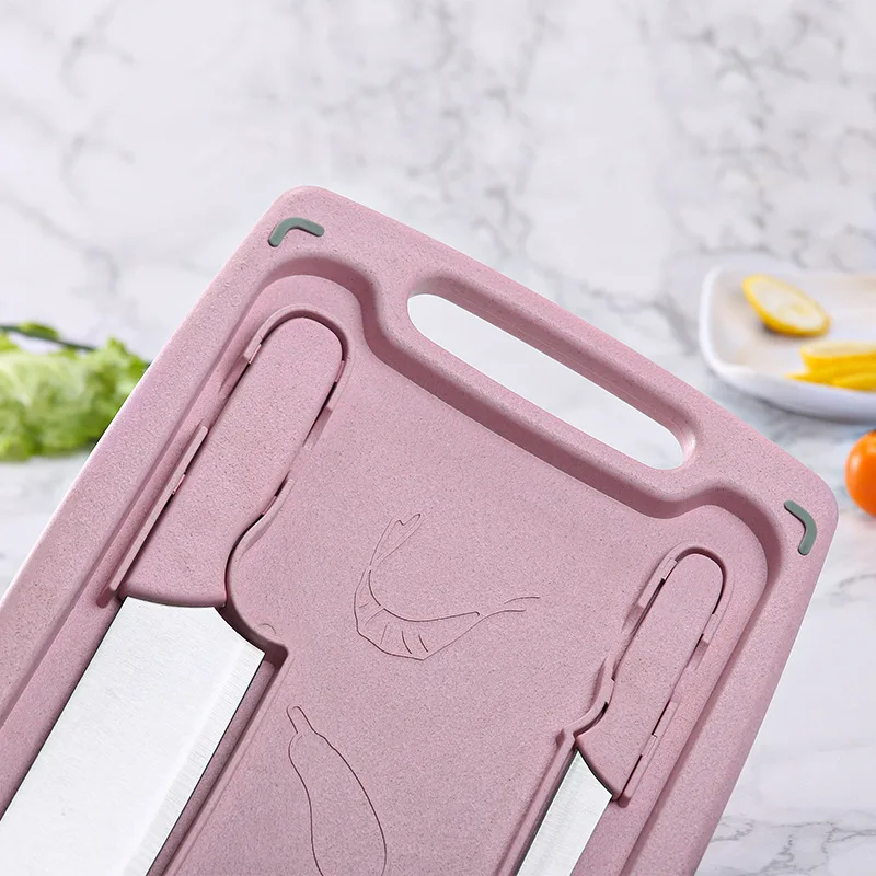  Лидер продаж Amazon 2020 домашняя кухонная разделочная доска с ножом для измельчения