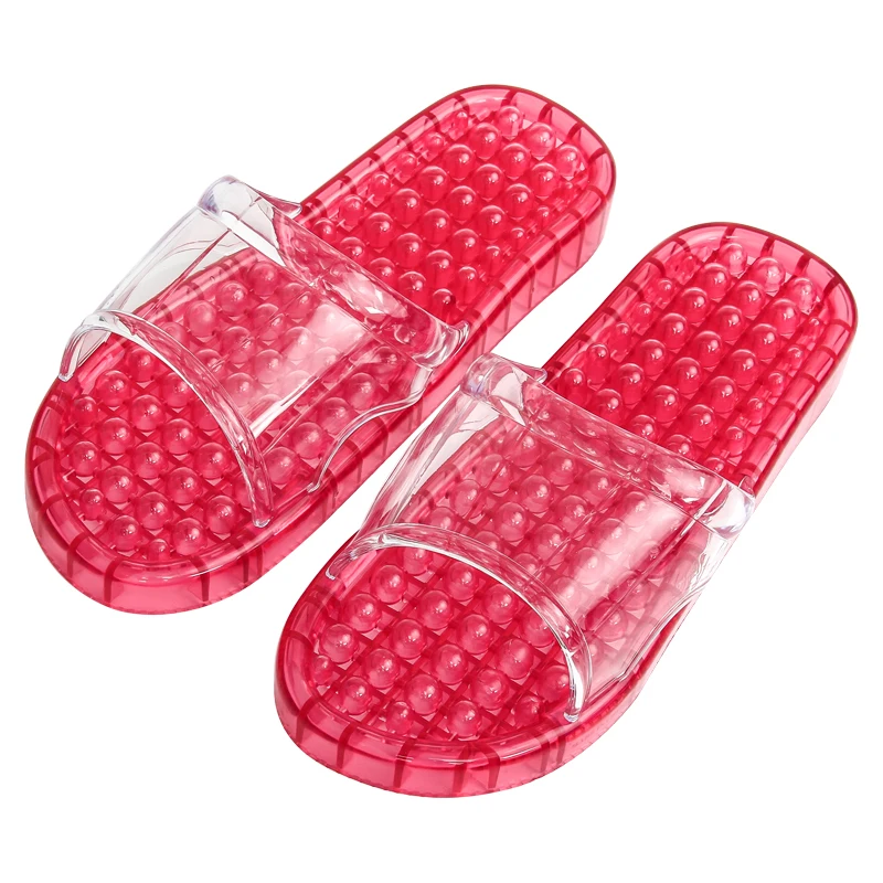 Foot Massage Bubble Slippers Pvc Material Lady Sandal