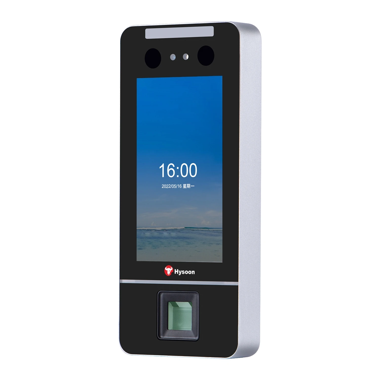 Visible Light Face Recognize Time Attendance with  ID/IC Card 5 inch Touch Screen Biometric Fingerprint Access Control System