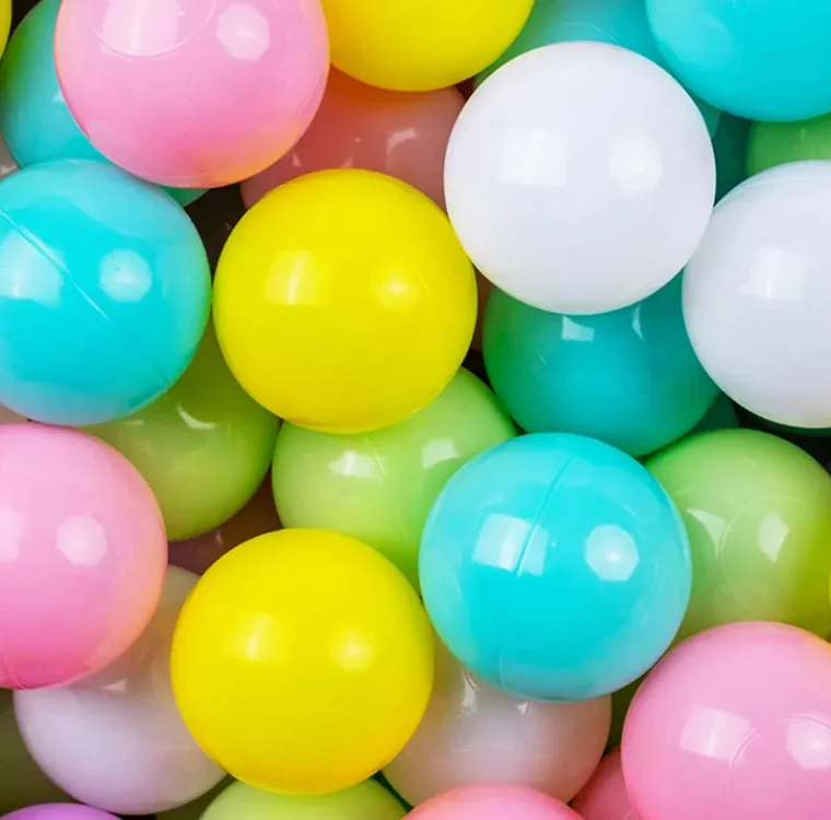 Happy jack Thickened Plastic Ocean Ball PE Soft Play Colorful PE Ball