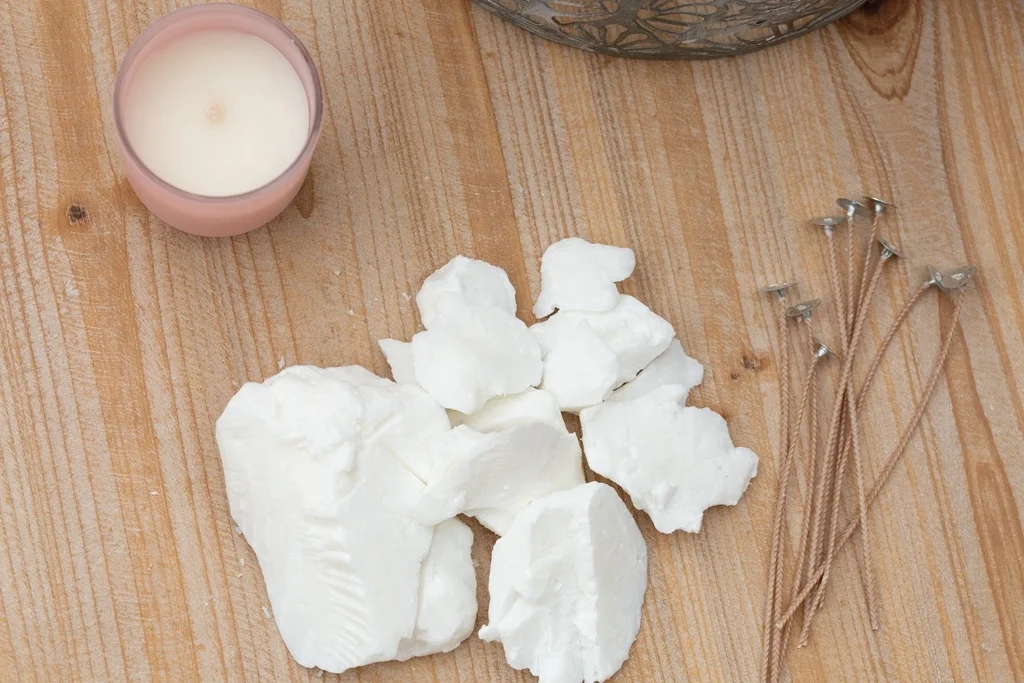 Handmade Coconut Wax Scented Votive Candles  Pillar Pattern for Candle Making