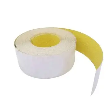 AutoErizo 80 Grit Sticky Back  Aluminum Oxide Golden Yellow color Abrasive Sandpaper Roll
