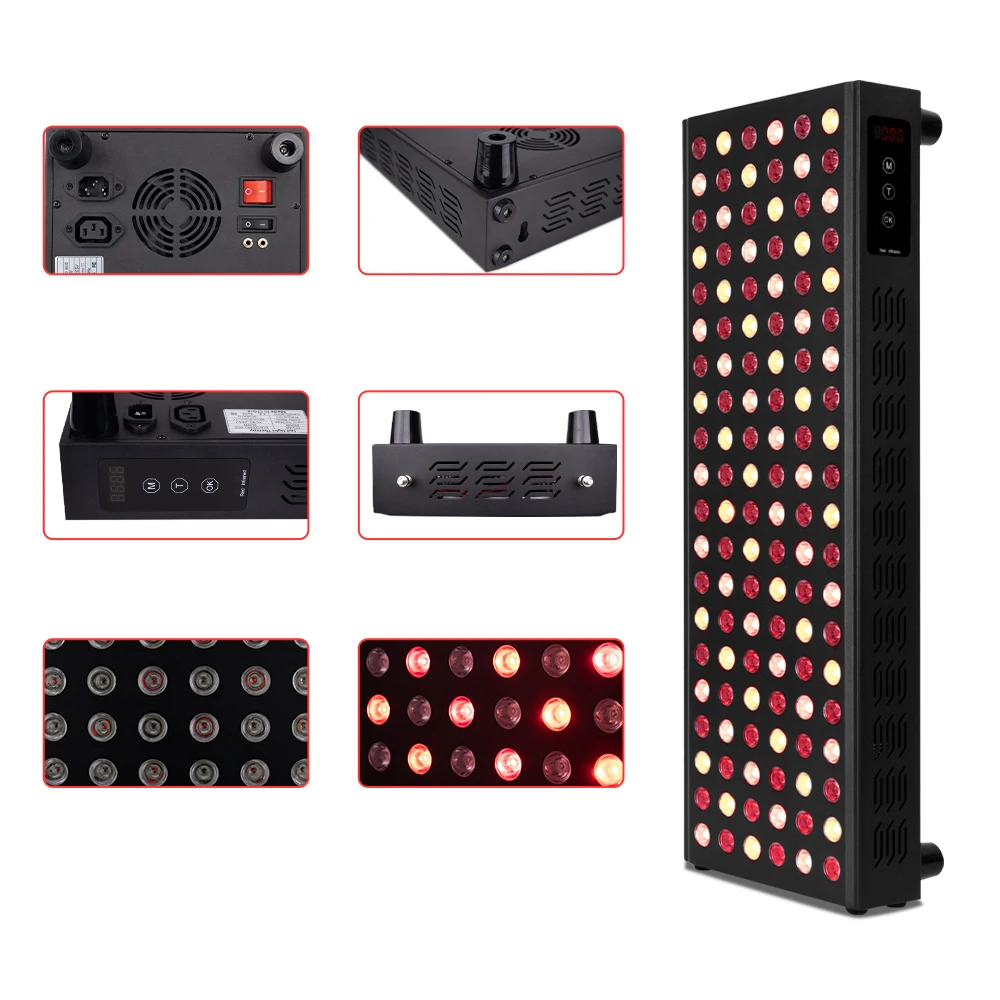 Pdt Machine 600w Heating Infrared No Flicker Red Light Led Therapy Panel