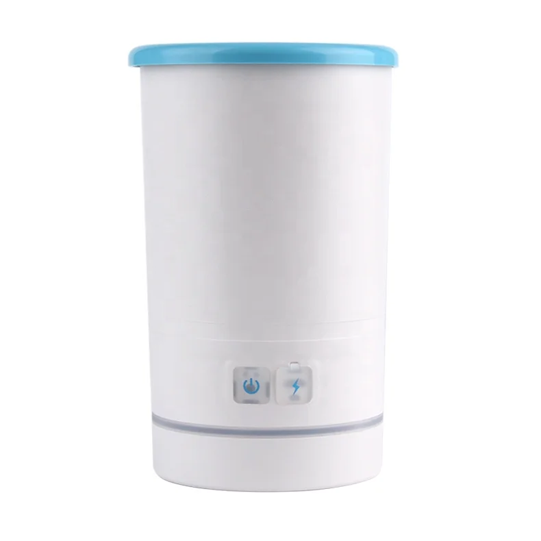 Pet Grooming Products Automatic Dog Paw Cleaner Pet Cat Foot Washer Cup with USB Charging & Colorful LED Light