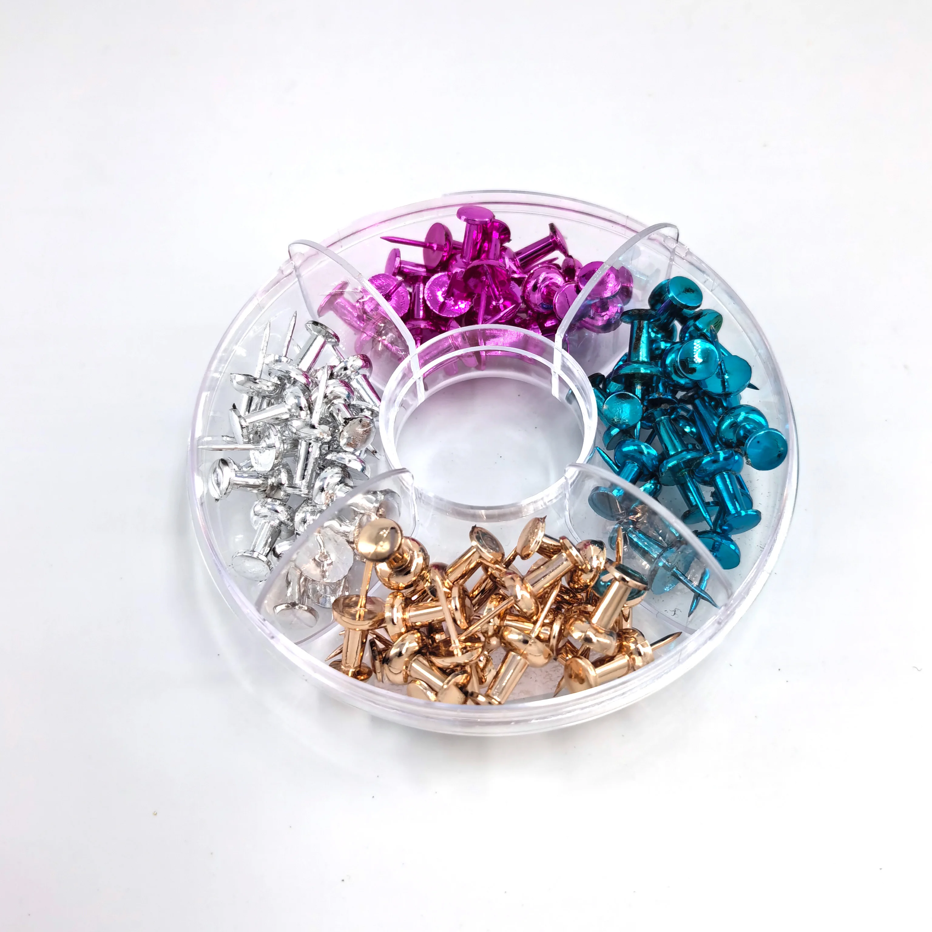 New Material 4-in-1 Plastic Head Push Pin For Office School