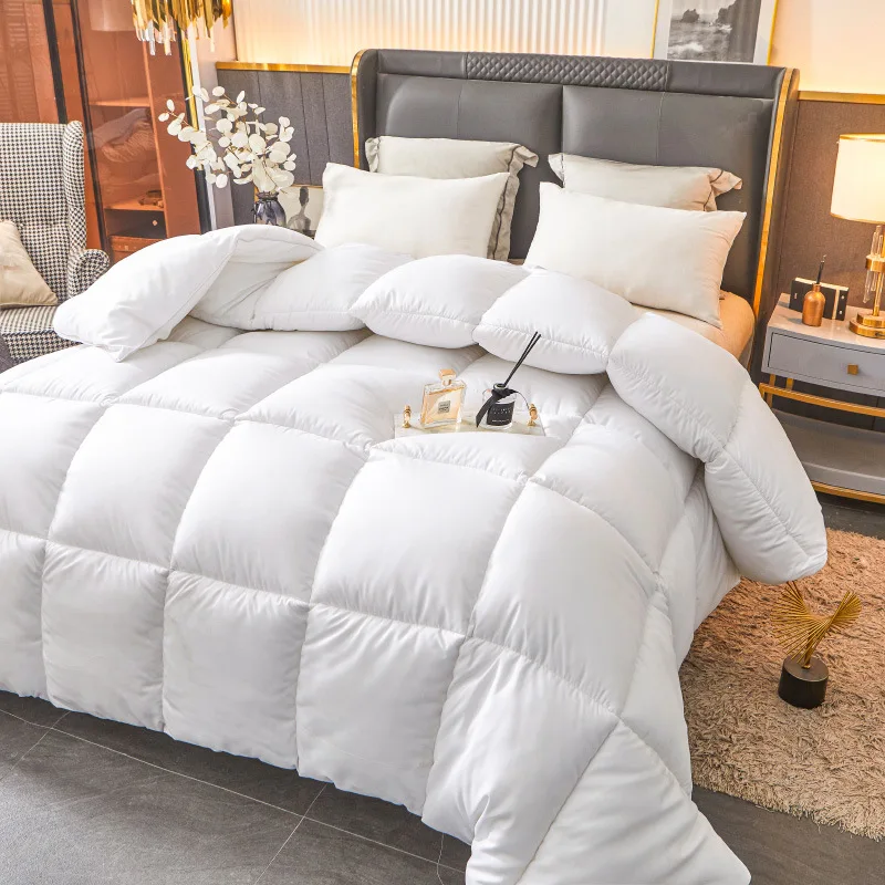 Hotel Bed Duvet Customized Weight Fabric Filling Feather/cotton/goose Down/duck Down Warm Winter Quilt