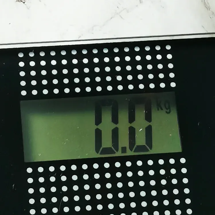 toughened weight glass  scale digital 180kg hair salon custom pattern personal body scale