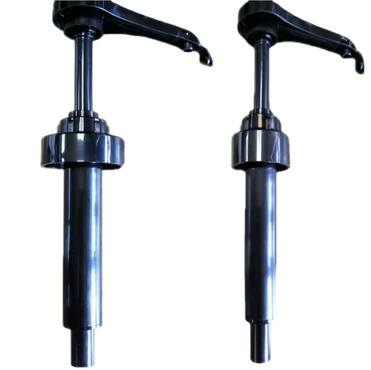 Good quality PP plastic kitchenware with/without protect cover nozzle thick pulpy Sauce press Pump