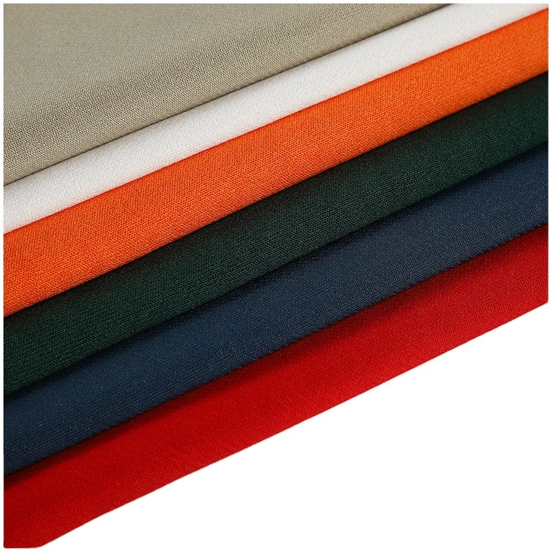 260gsm 100%Cool silk cotton knitted Dyeing and finishing spring/summer Sweater anti-wrinkle ball knitted fabric