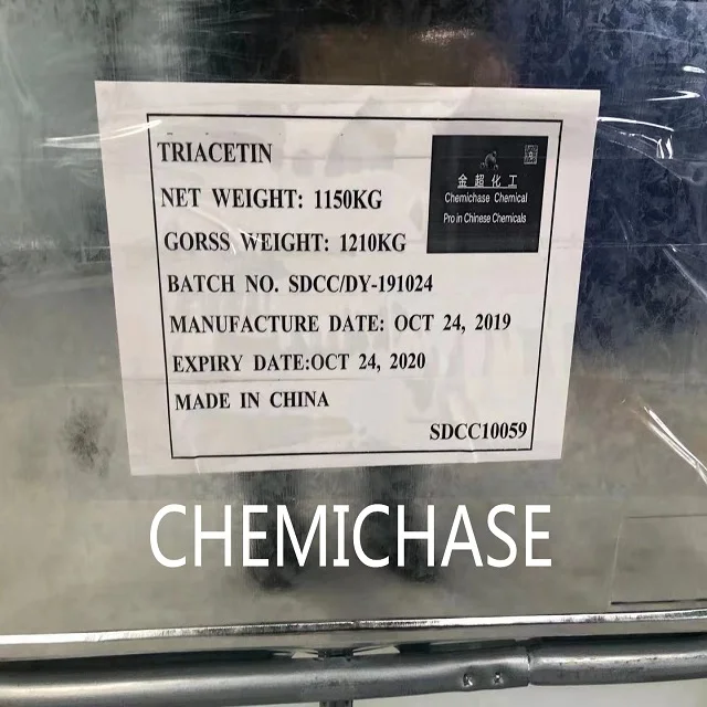 Good quality Triacetin CAS No. 102-76-1 Glycerol Triacetate - China Triacetin