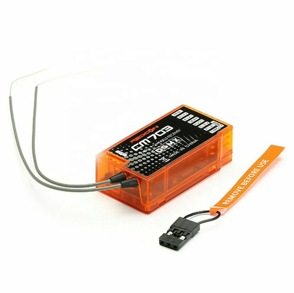 REDCON CM703 RX Receiver 2.4G 7 Channel RC Receiver PPM PWM Output For DSM2 DSMX Transmitter Remote Control
