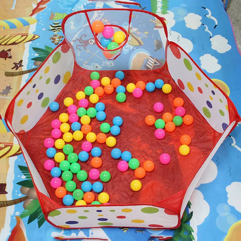 Portable Kids Playpen Children Outdoor Indoor Ball Pool Play Tent Kids Safe Foldable Playpens Game Pool Of Balls For Kids Gifts