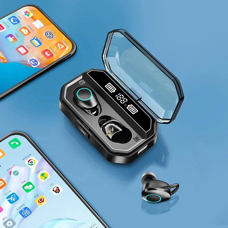 Wholesale Price Smart Touch Control Wireless Charging BT 5.0 True Stereo TWS Earbuds