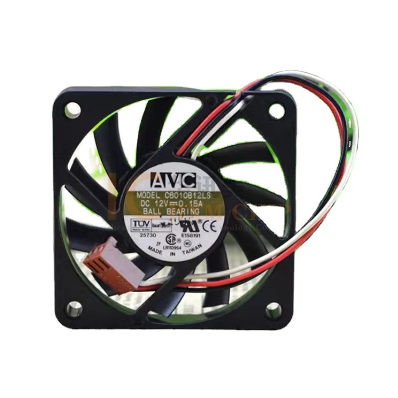 C6010B12LS 6010 12V 0.15A 6CM Dual Ball CPU Fan