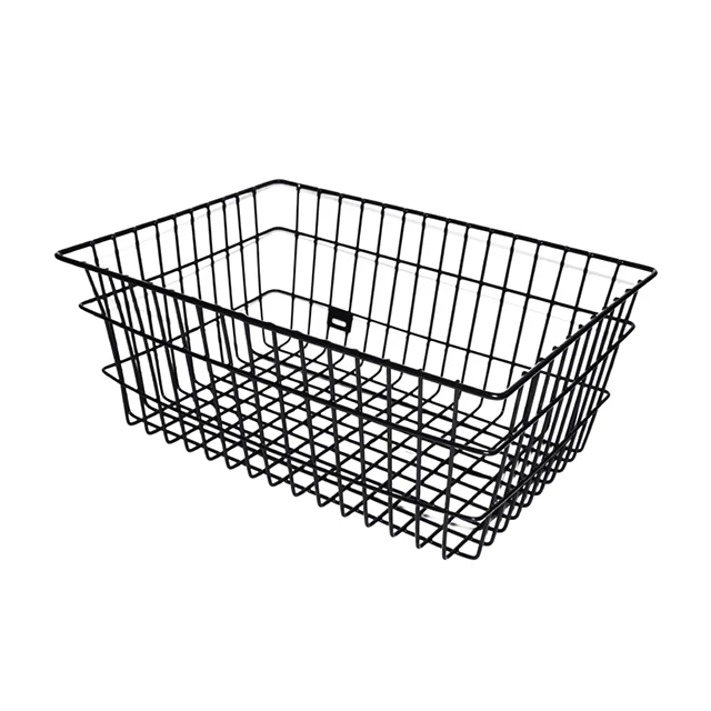 Hot sale multicolor steel safety electric bicycle bicycle basket front foreign trade solid tricycle basket