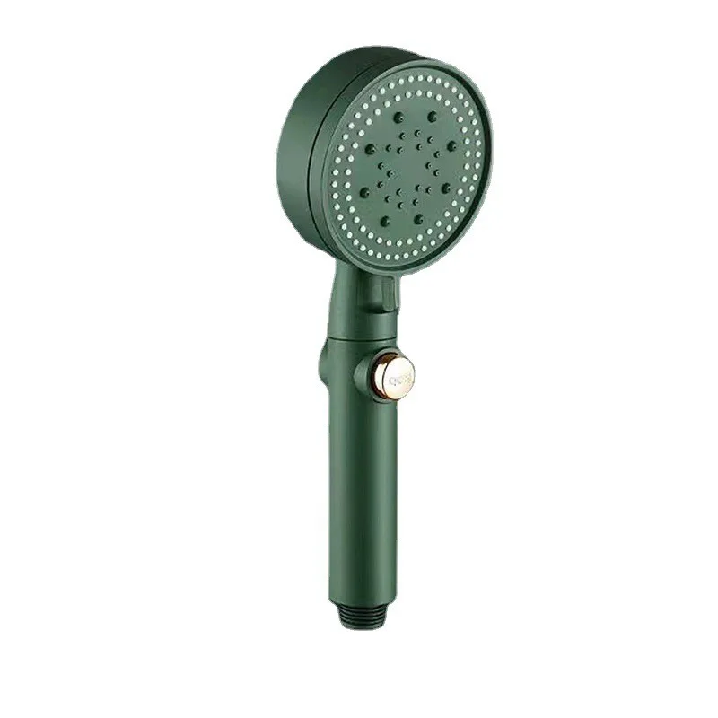 LANDOO Duschkopf Rainfall 5 Function Adjustable With Stop Button Water Saving Handheld Spray Nozzle High Pressure Shower Head