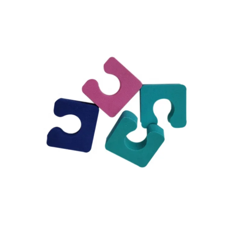 Factory Direct Sales Eva Toe Separators Eva Pedicure Gel Toe Separator For Nail Polish Each Finger Separate