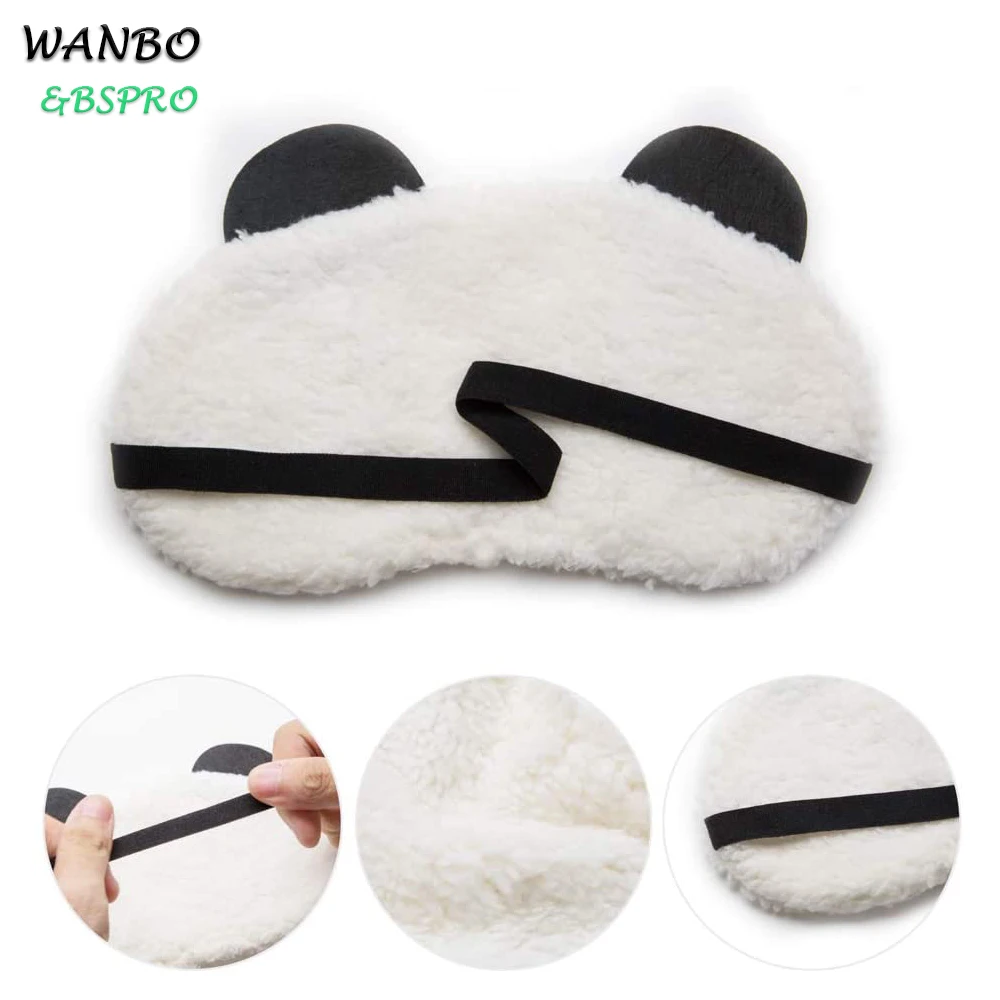 
BSpro #CHEM0307 cute panda sleeping eyemask for kids cute style plush soft type 