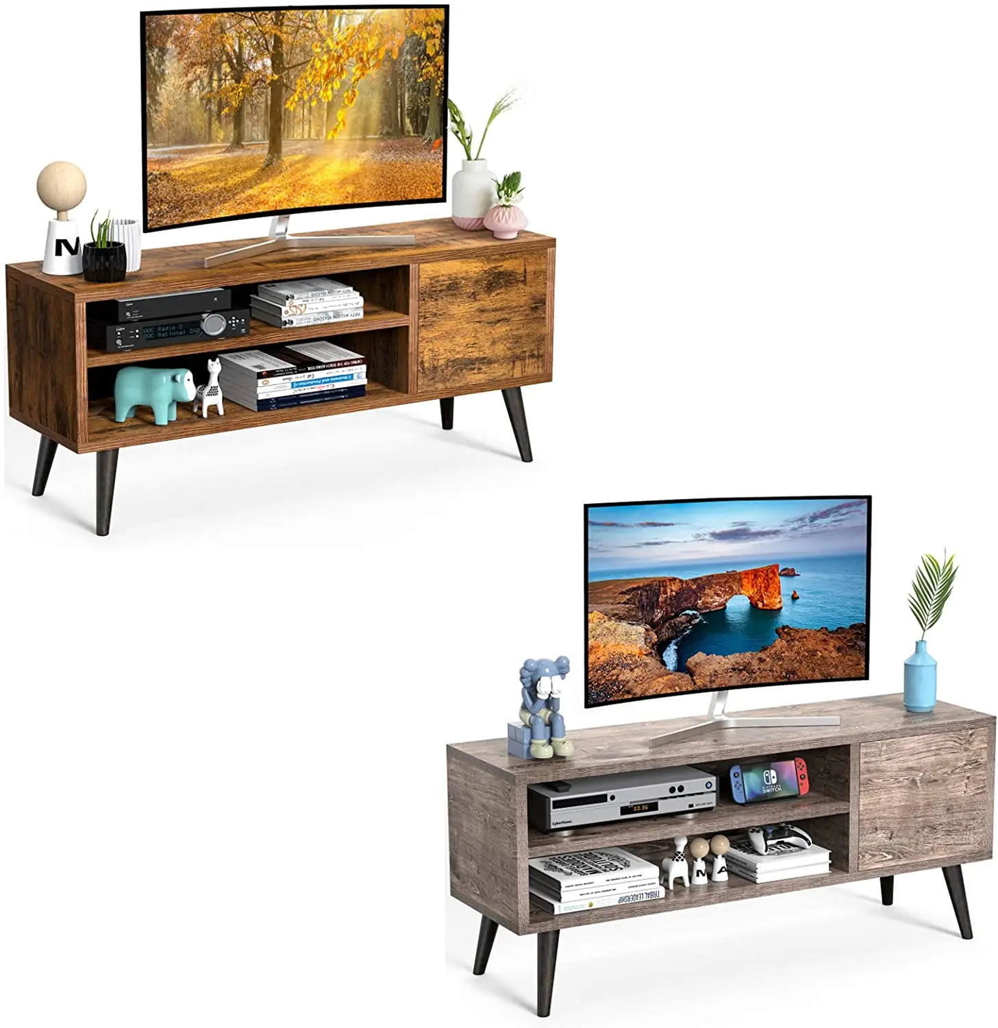 Wholesale Living Room New Modern Wooden TV Stand Pictures OF Cheap Console TV Stand Cabinet