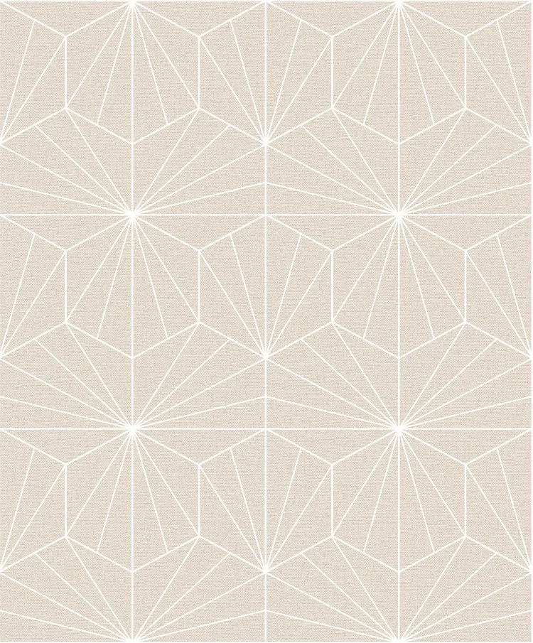 Beautiful Symmetrical Graphic Plain Home Room Wall Paper Wallpaper