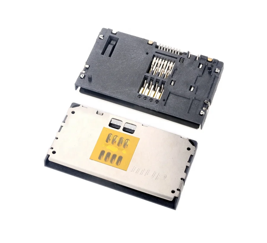 MUP 8 pin SMT IC Card Connector Friction technology Smart Card Connector for Mobile POS vending machine best selling in France