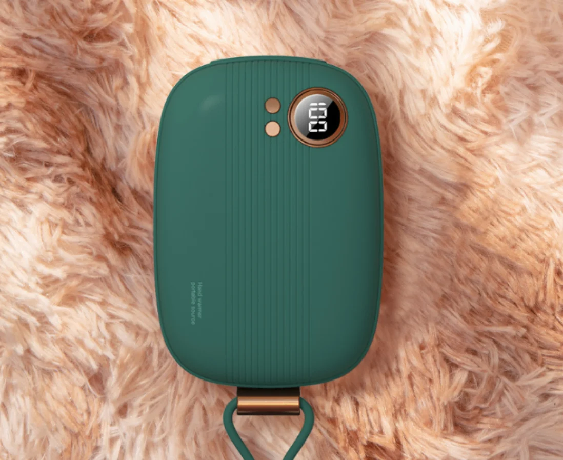 wholesale  winter beautiful and practical rechargeable power bank electric hand warmer