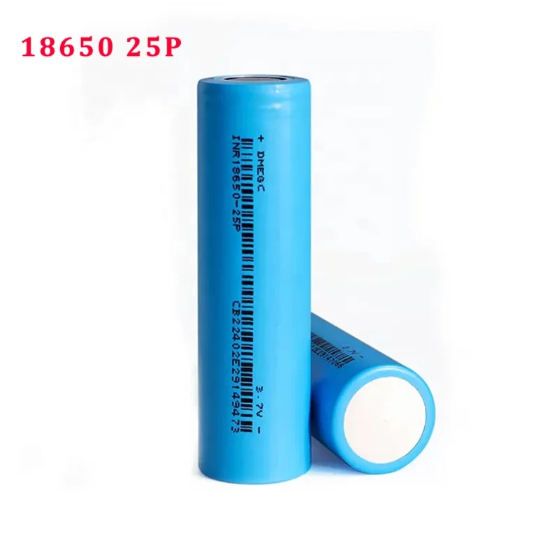 2025 trending product Dmegc 18650 25P Solar rechargeable lithium ion batteries battery 3.7v 2500mah for electric tools