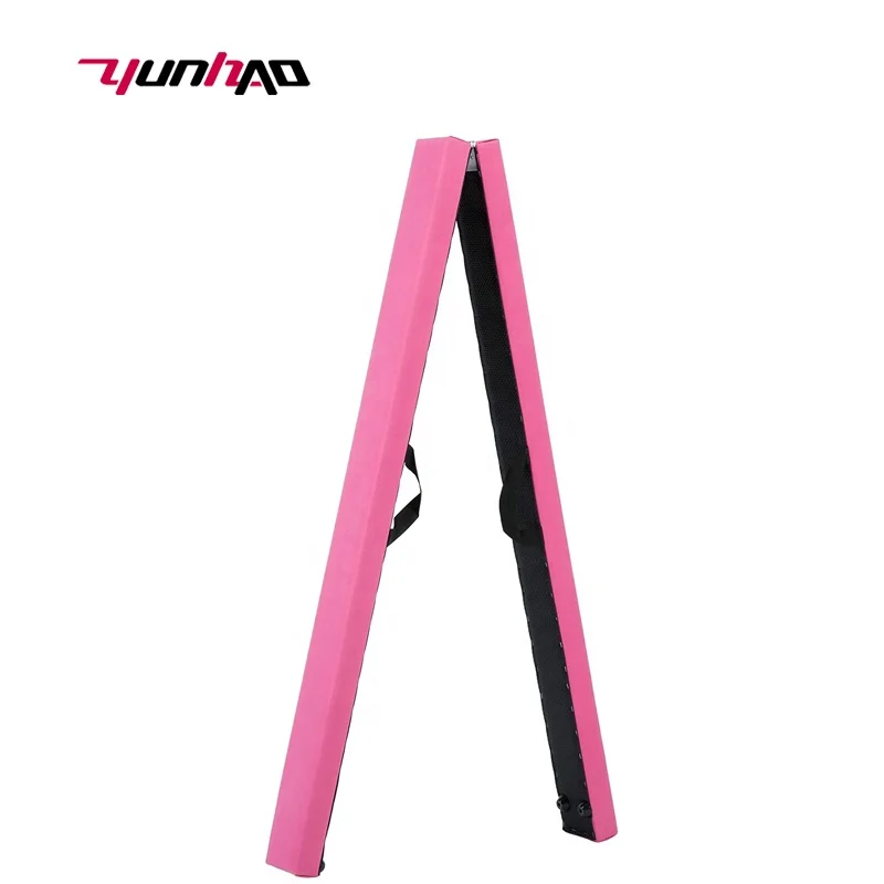 YC Hot Sale Factory Direct 7FT Folding Gymnastic Balance Beam For Kids