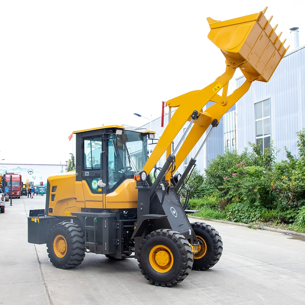 Hengwang ZL932 cheap 4wd Compact Telescopic Front End Garden Tractor Mini Articulated Wheel Loader For Sale