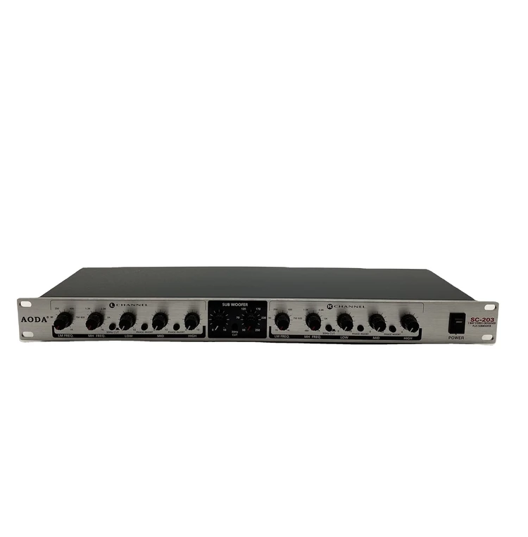 Designed and made in China 3 Way Stereo Crossover Plus Subwoofer