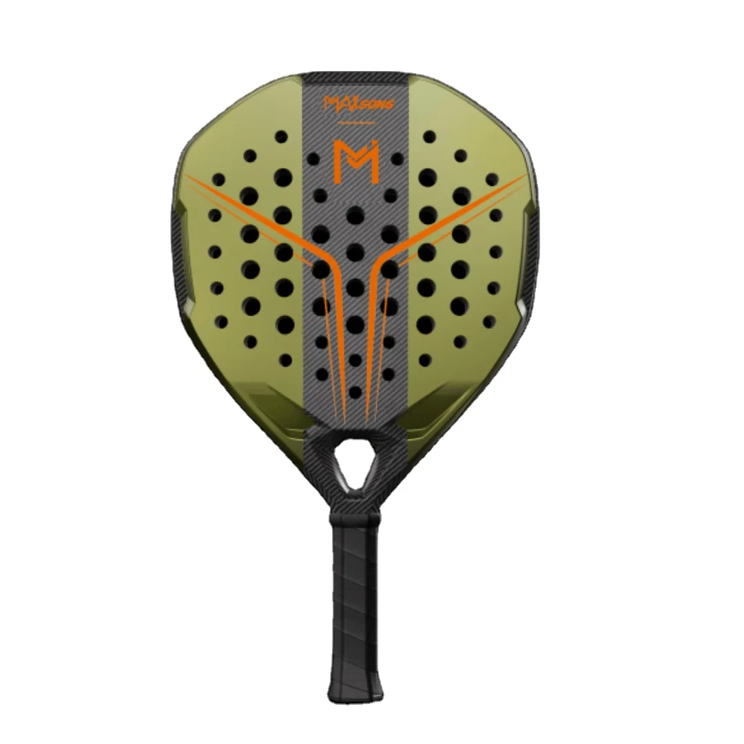 Outdoor Paddle Racket Carbon Fiber Power Tennis Paddle Paddleball Racquets Padel Racket