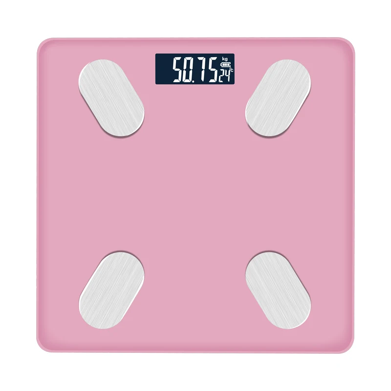 
180kg/396lb Capacity Blue-tooth Body Fat Weight Water Bone Mass Digital Bathroom Scale 