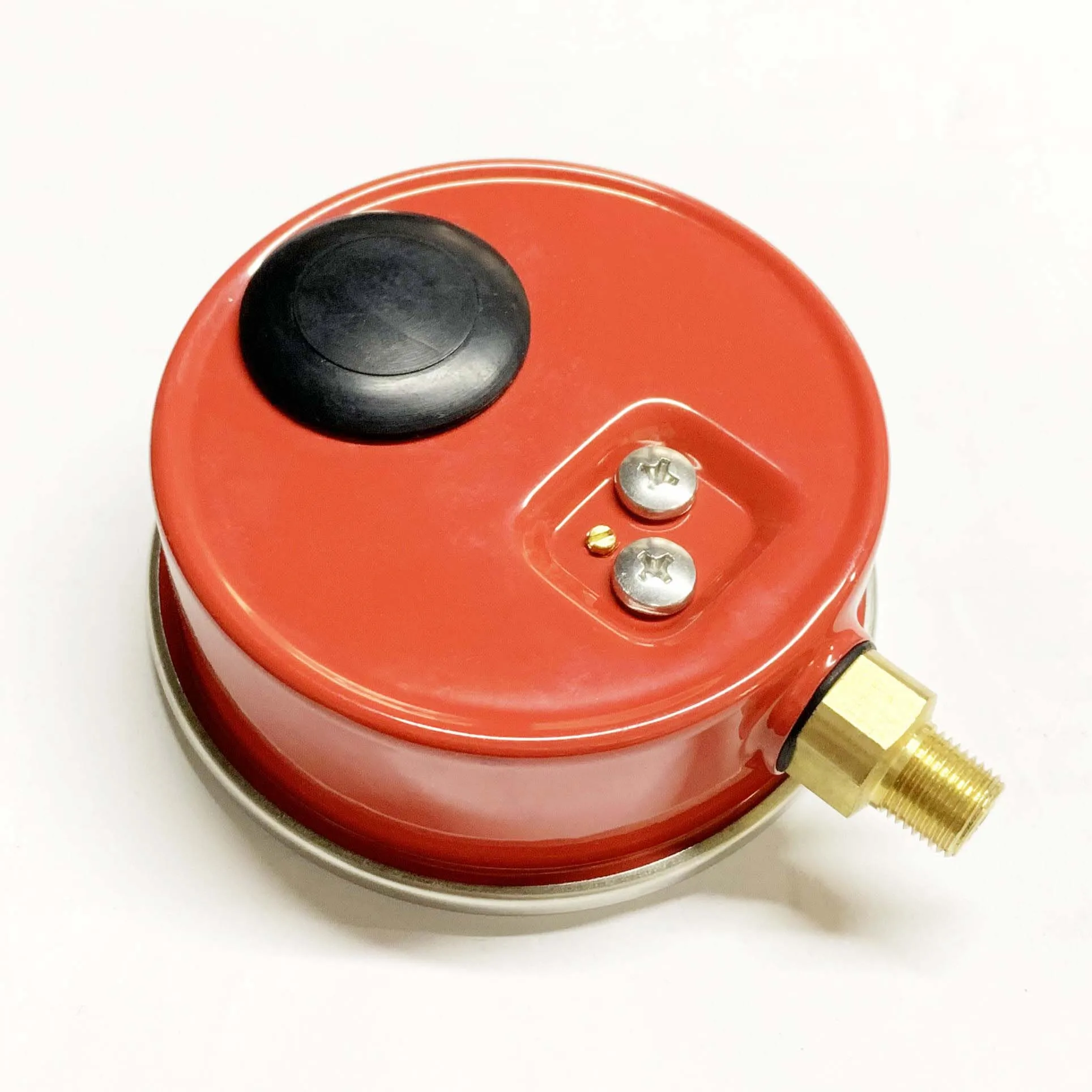 3.5' 80mm 500PSI Lower Mount Manometer Back Adjustment Zero Refrigeration Manifold Oil Pressure Gauge R22R134aR507A R404A R407A