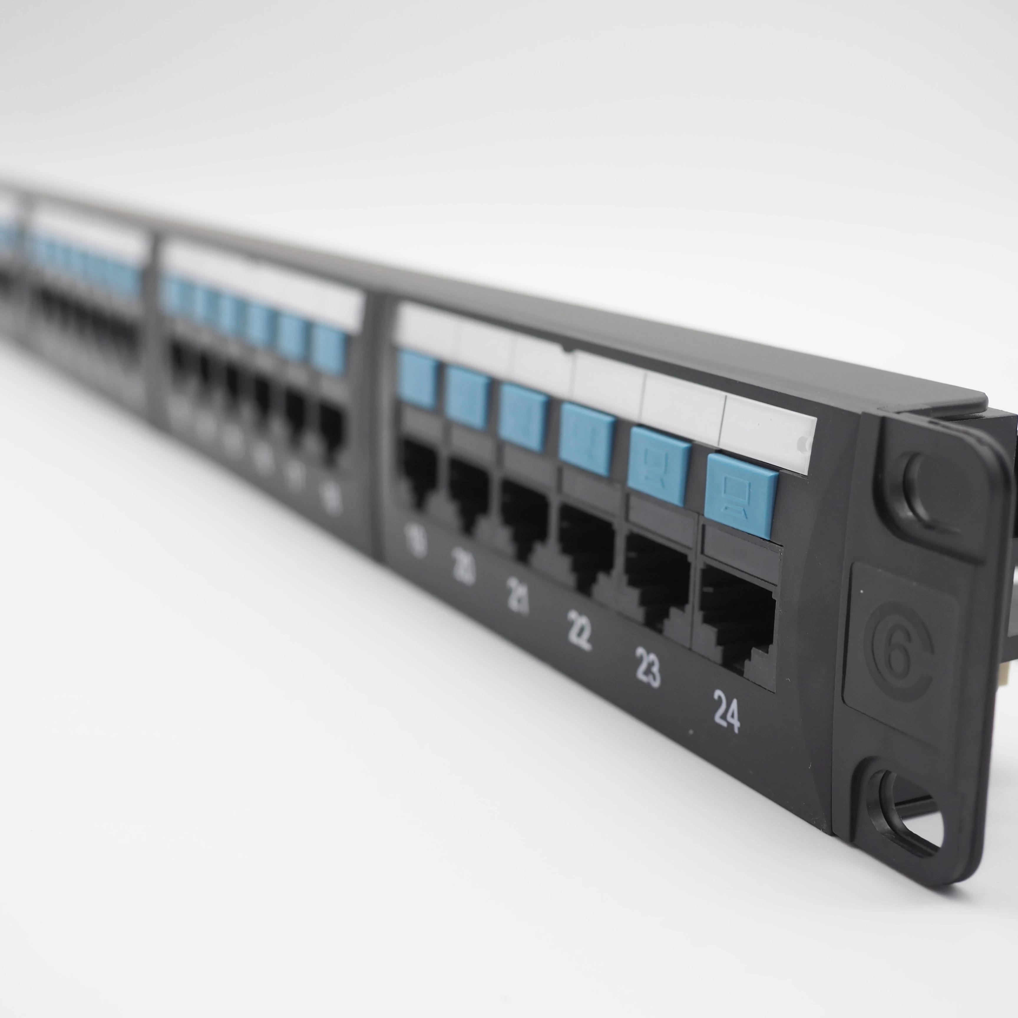 Factory Best Price Customized High Quality UTP Cat6a Patch Panel Cat6 24 Port 1U
